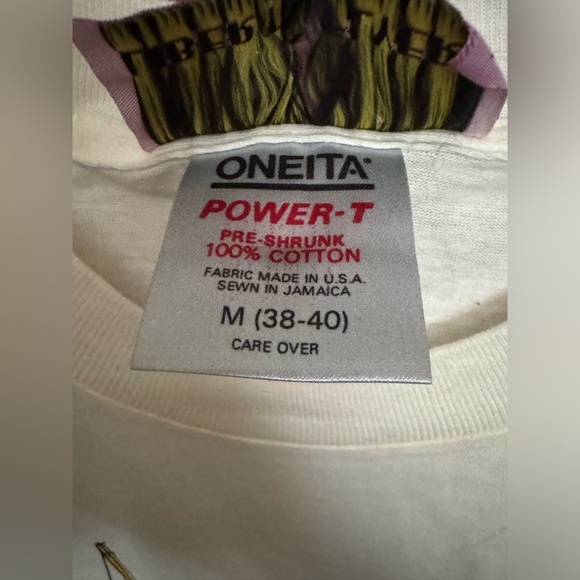 Jim Benton’s The Misters Mr Fisherman T Shirt M Liberty Flyer Oneita - Picture 3 of 4